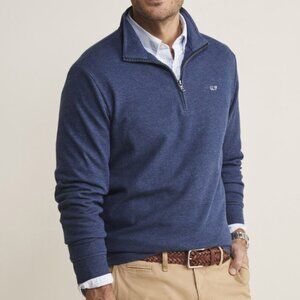 Men's Vineyard Vines Blue Quarter zip